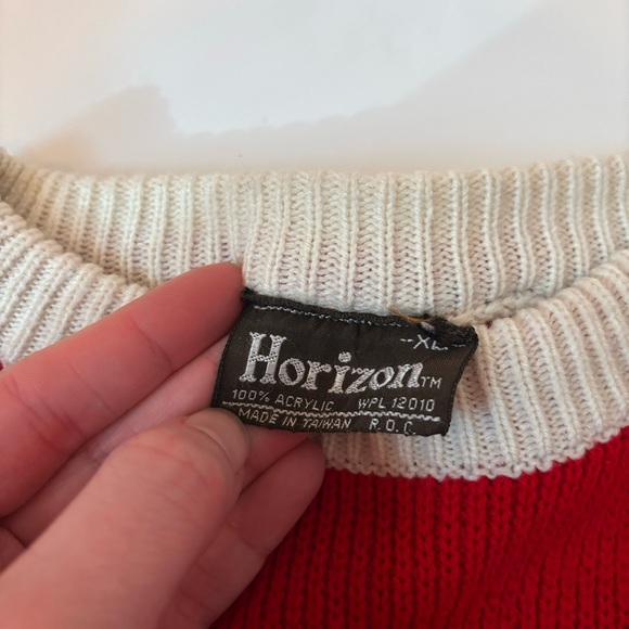 VTG Horizon Fair Isle Winter Ski Sweater - Picture 3 of 5